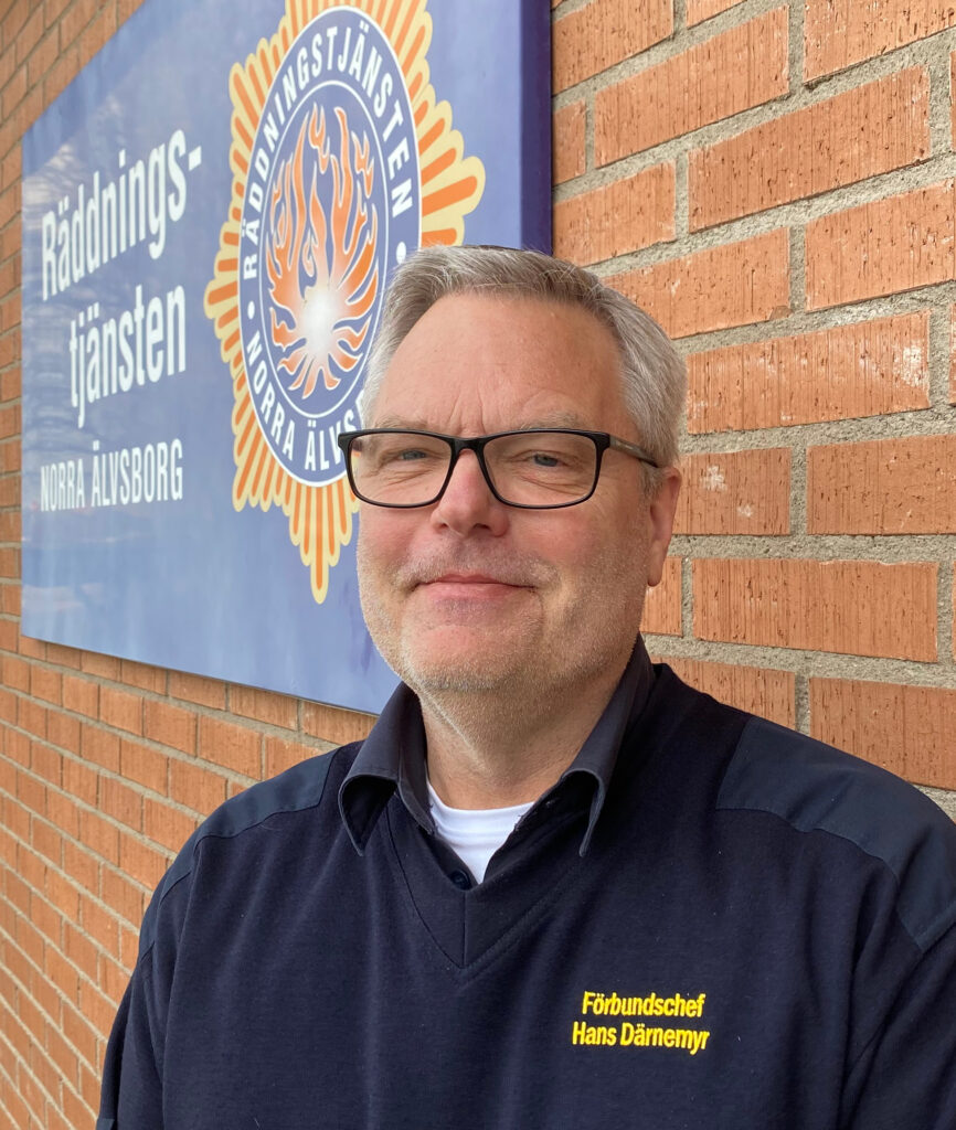 Hans Därnemyr, förbundschef.